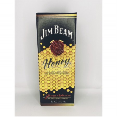 Виски Жим Бим Мёд 2 литра(Жим Бим honey 2l) тетрапак