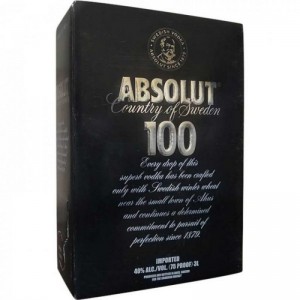 Водка Абсолют 100 3 л